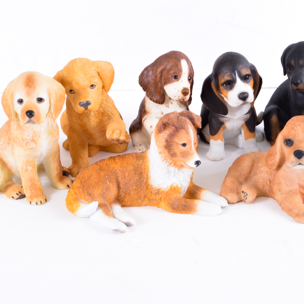 Lenox Porcelain Puppy Figurines Collection