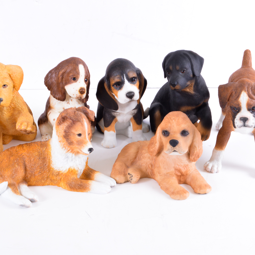 Lenox Porcelain Puppy Figurines Collection