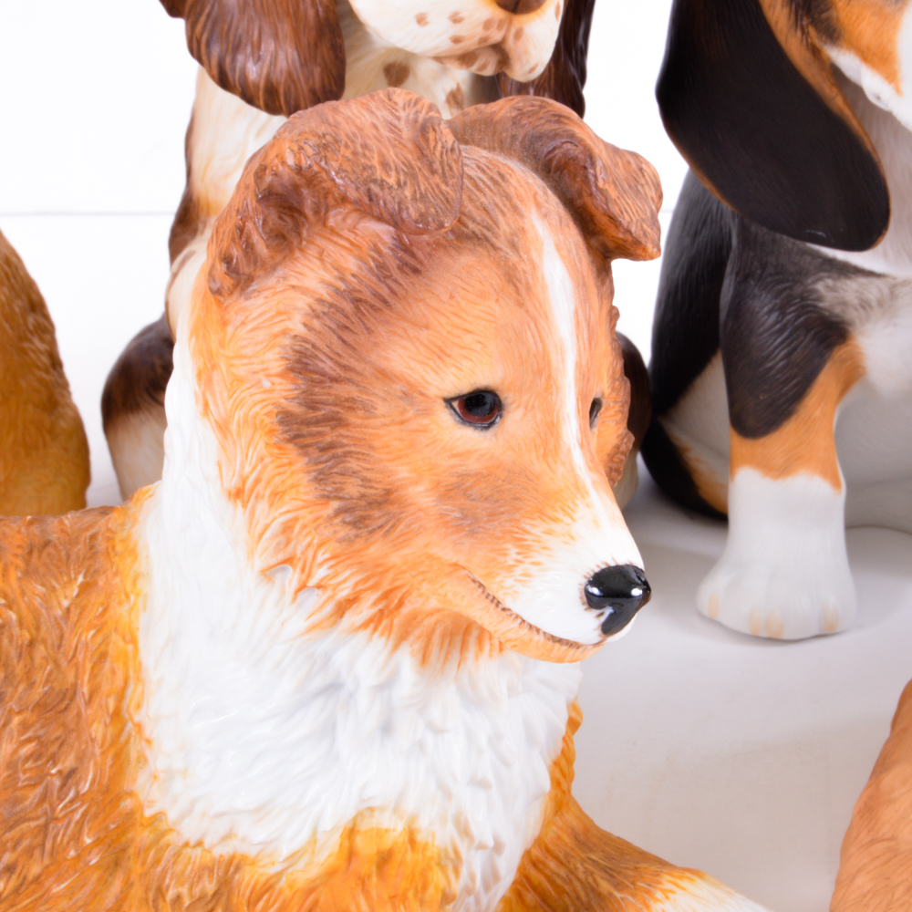 Lenox Porcelain Puppy Figurines Collection