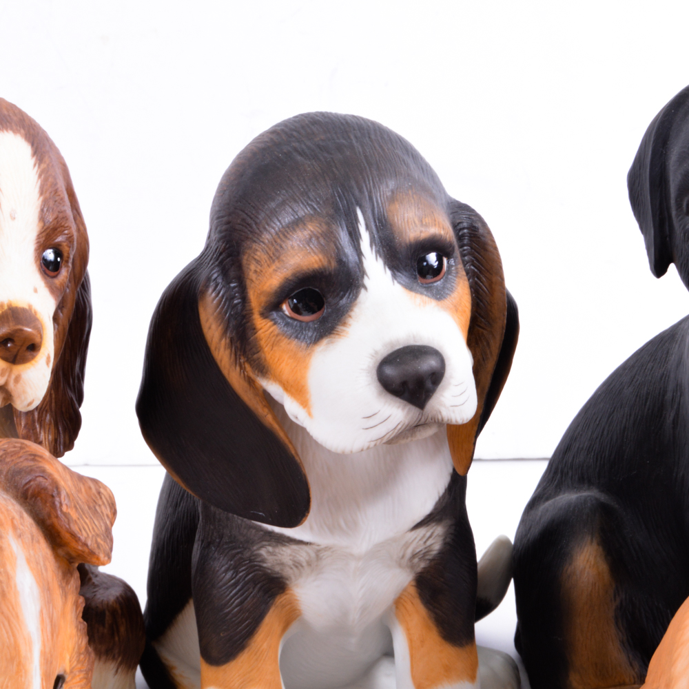 Lenox Porcelain Puppy Figurines Collection