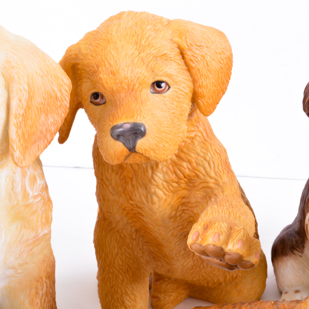 Lenox Porcelain Puppy Figurines Collection