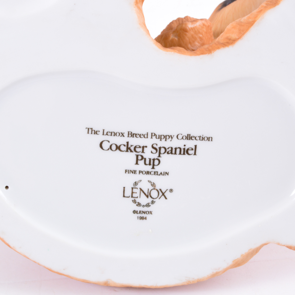 Lenox Porcelain Puppy Figurines Collection