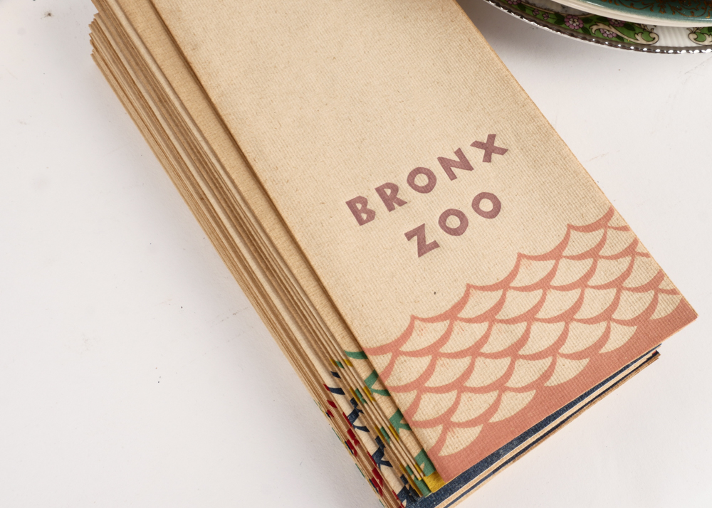 Vintage Souvenir Plates and Napkins