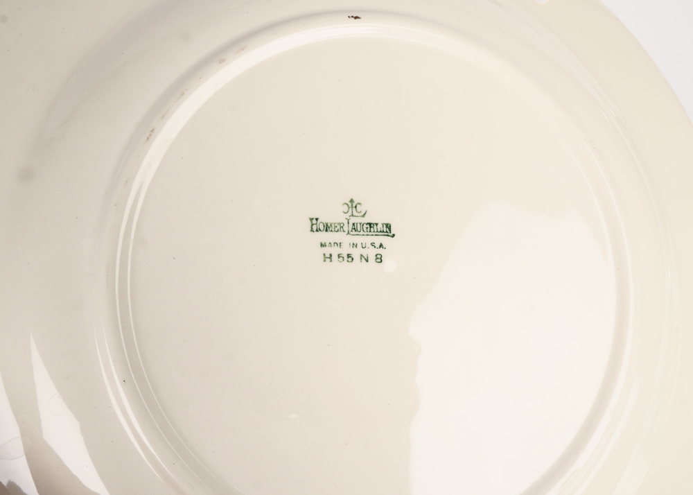 Vintage Souvenir Plates and Napkins