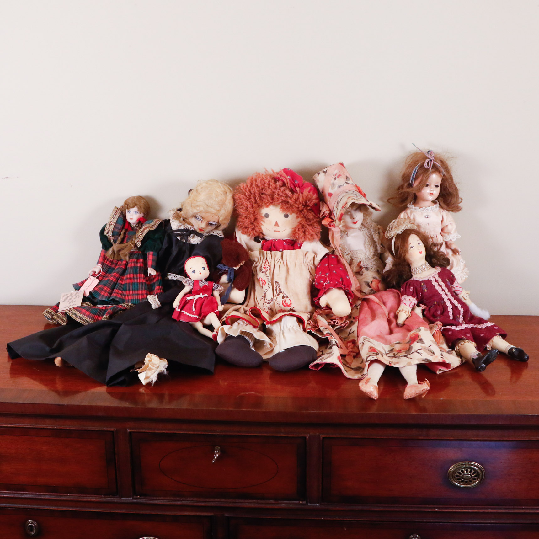 Collection of Vintage and Antique Dolls