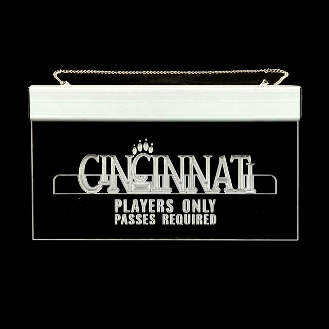 Cincinnati Bearcats Arena Sign