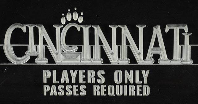 Cincinnati Bearcats Arena Sign