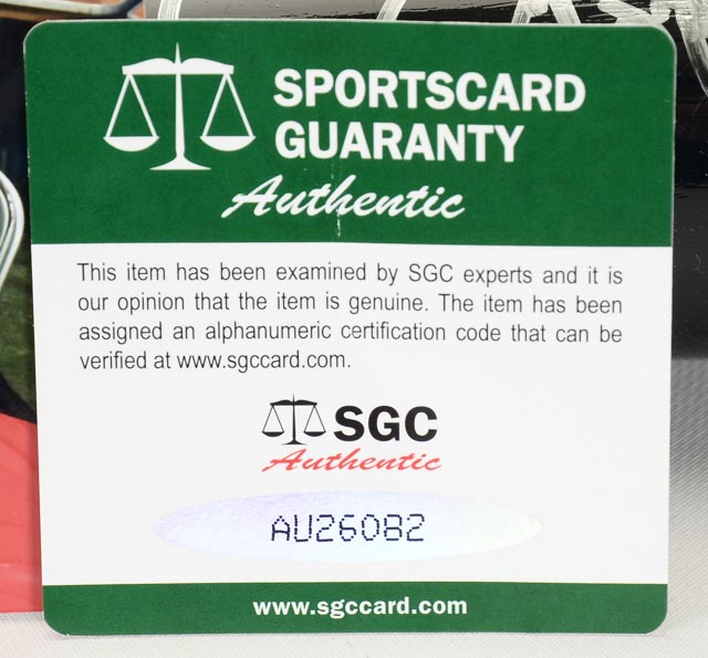 Mick Foley "Cactus Jack" Signed Barb Wire Bat  COA