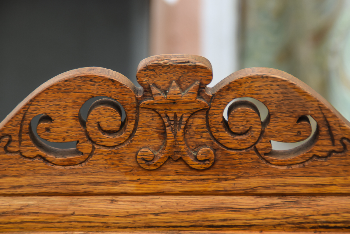 Victorian Eastlake Style Settee and Parlor Chair