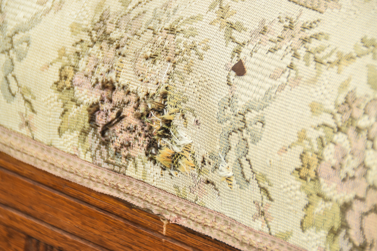 Victorian Eastlake Style Settee and Parlor Chair