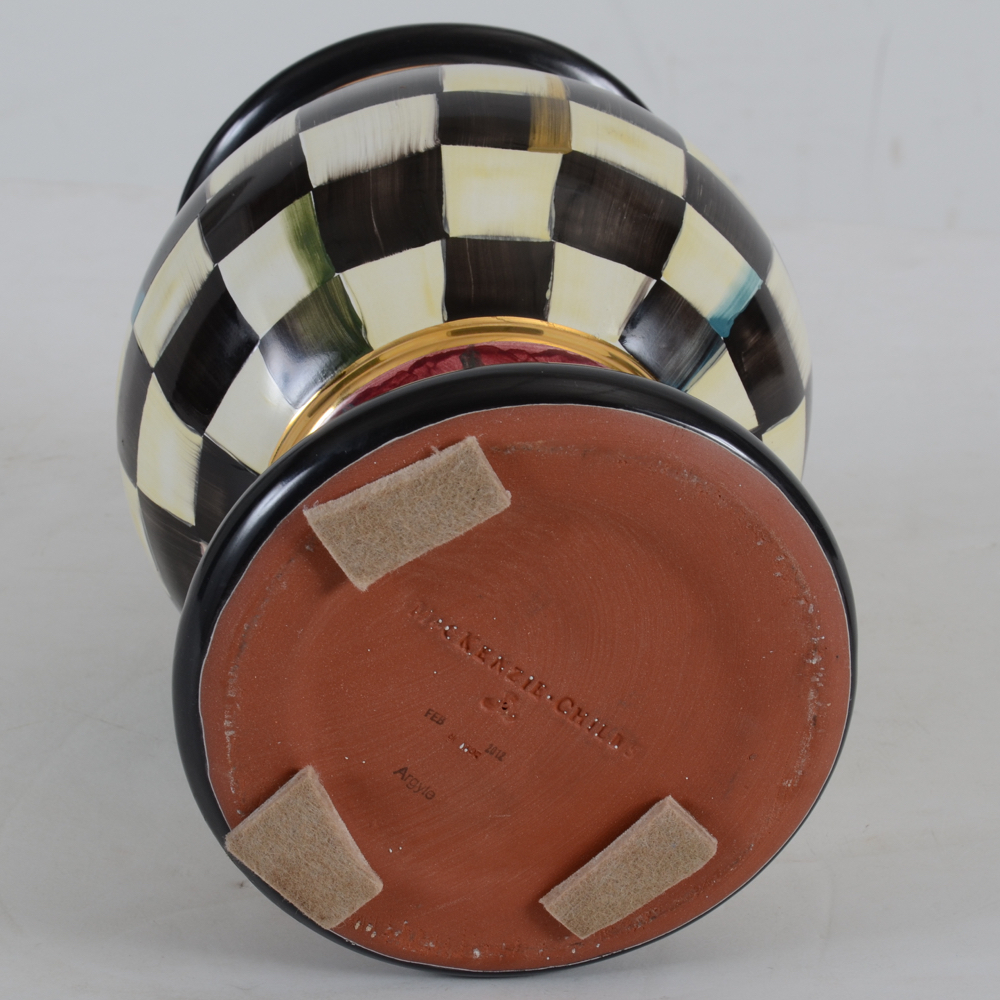 MacKenzie-Childs Covered Urn