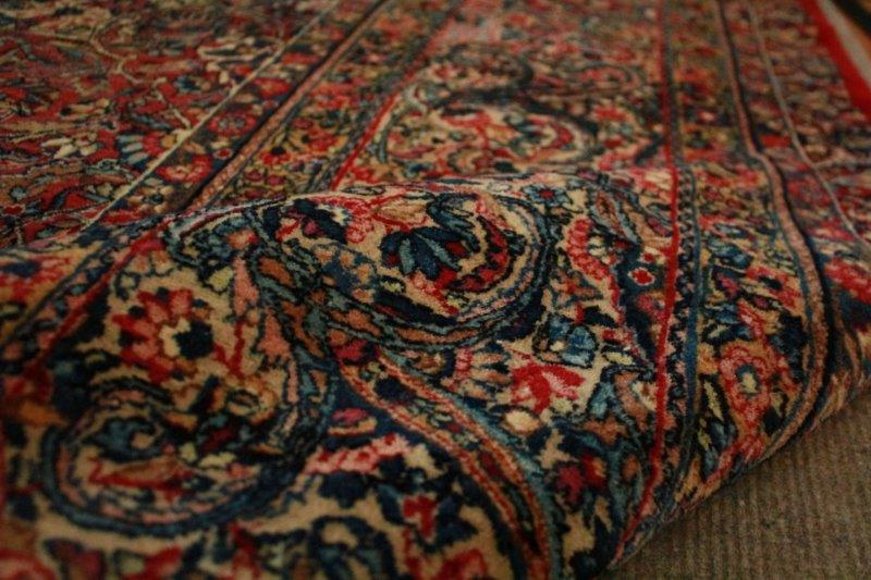 Palace Size Hand Knotted Kerman Rug