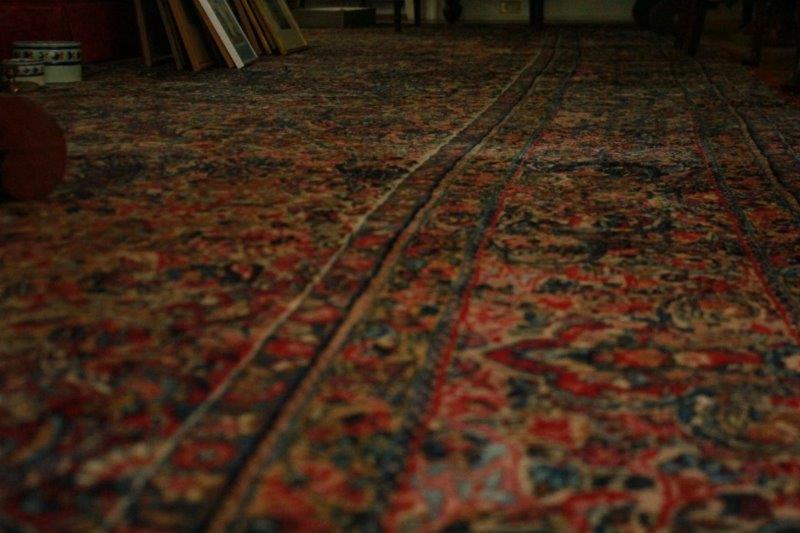 Palace Size Hand Knotted Kerman Rug