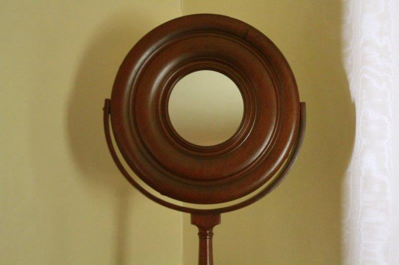 Mid 19th Century Mahogany Marble Top Shaving Stand