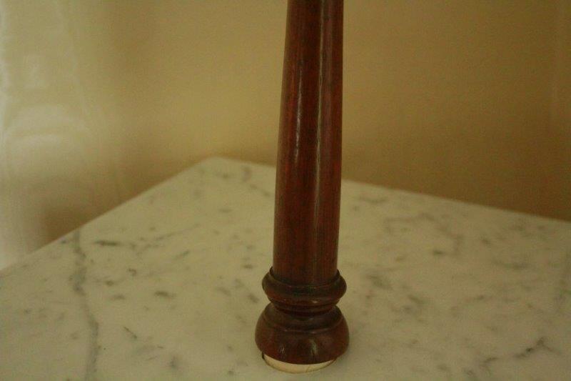Mid 19th Century Mahogany Marble Top Shaving Stand