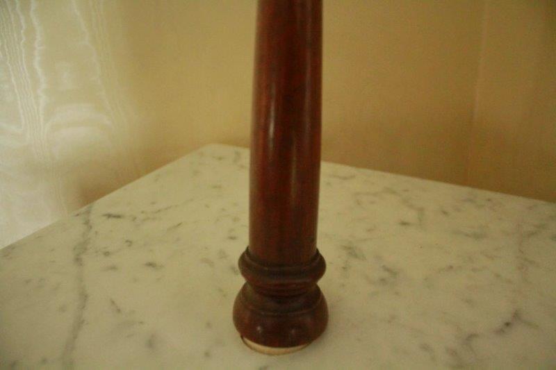 Mid 19th Century Mahogany Marble Top Shaving Stand