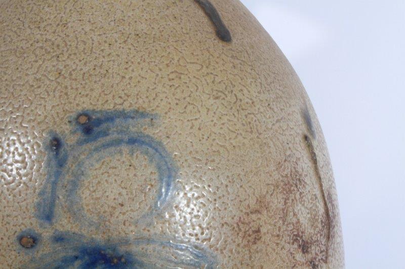 Salt Glazed Bee Sting Jug with Turkey Dripping Marks