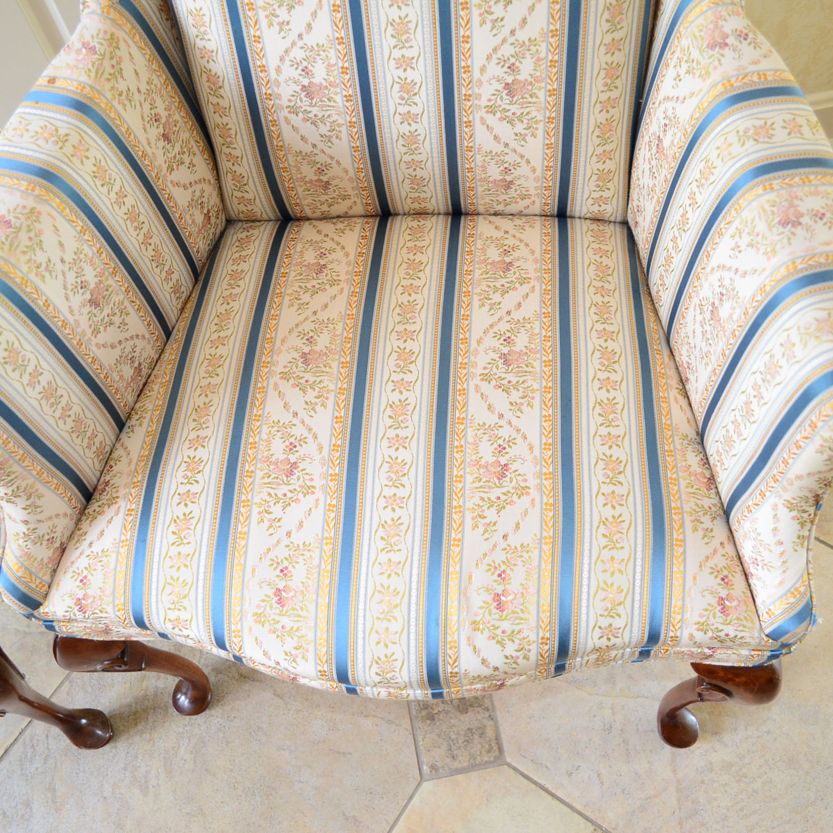 Southwood Furniture Chippendale Reproduction Wingback Chairs