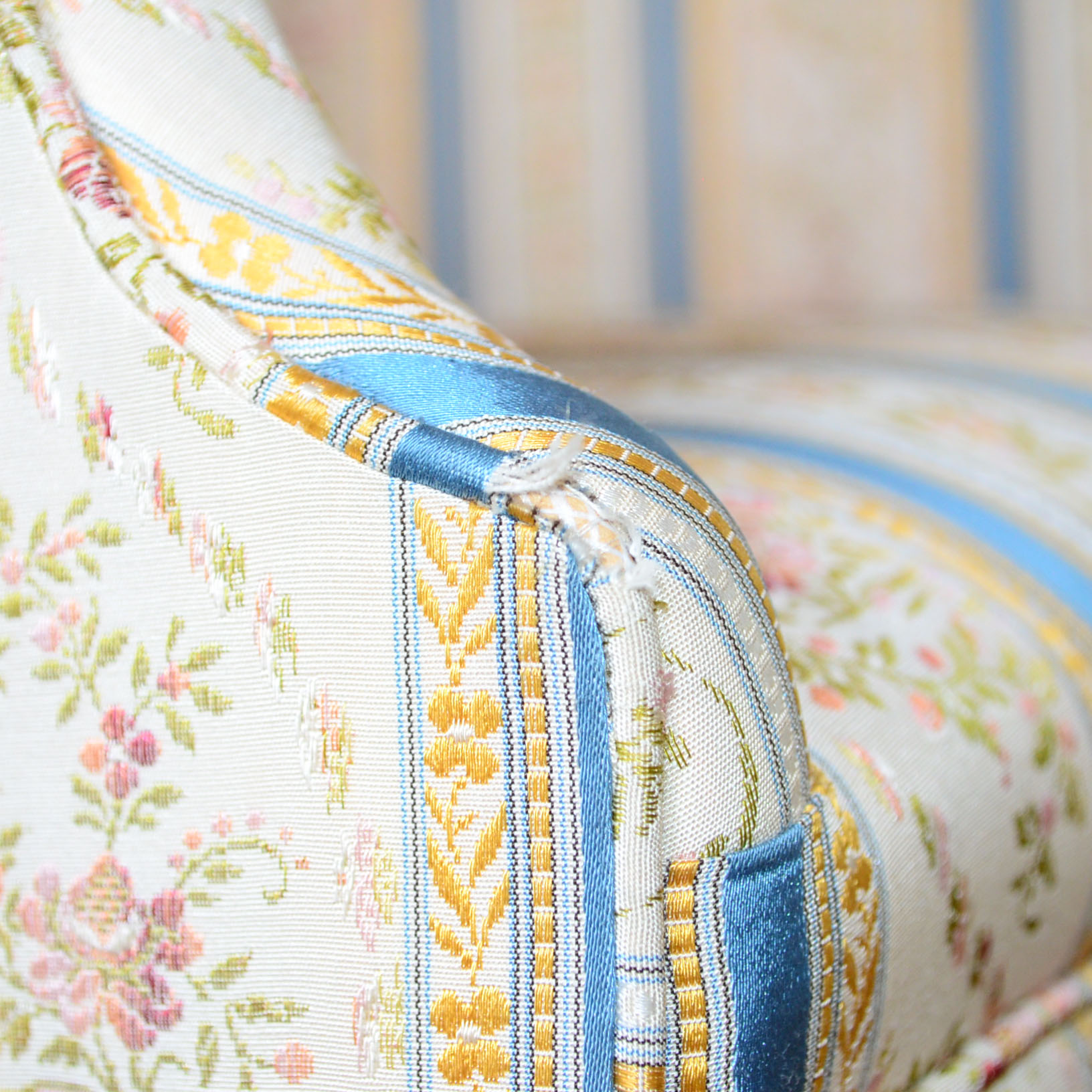 Southwood Furniture Chippendale Reproduction Wingback Chairs