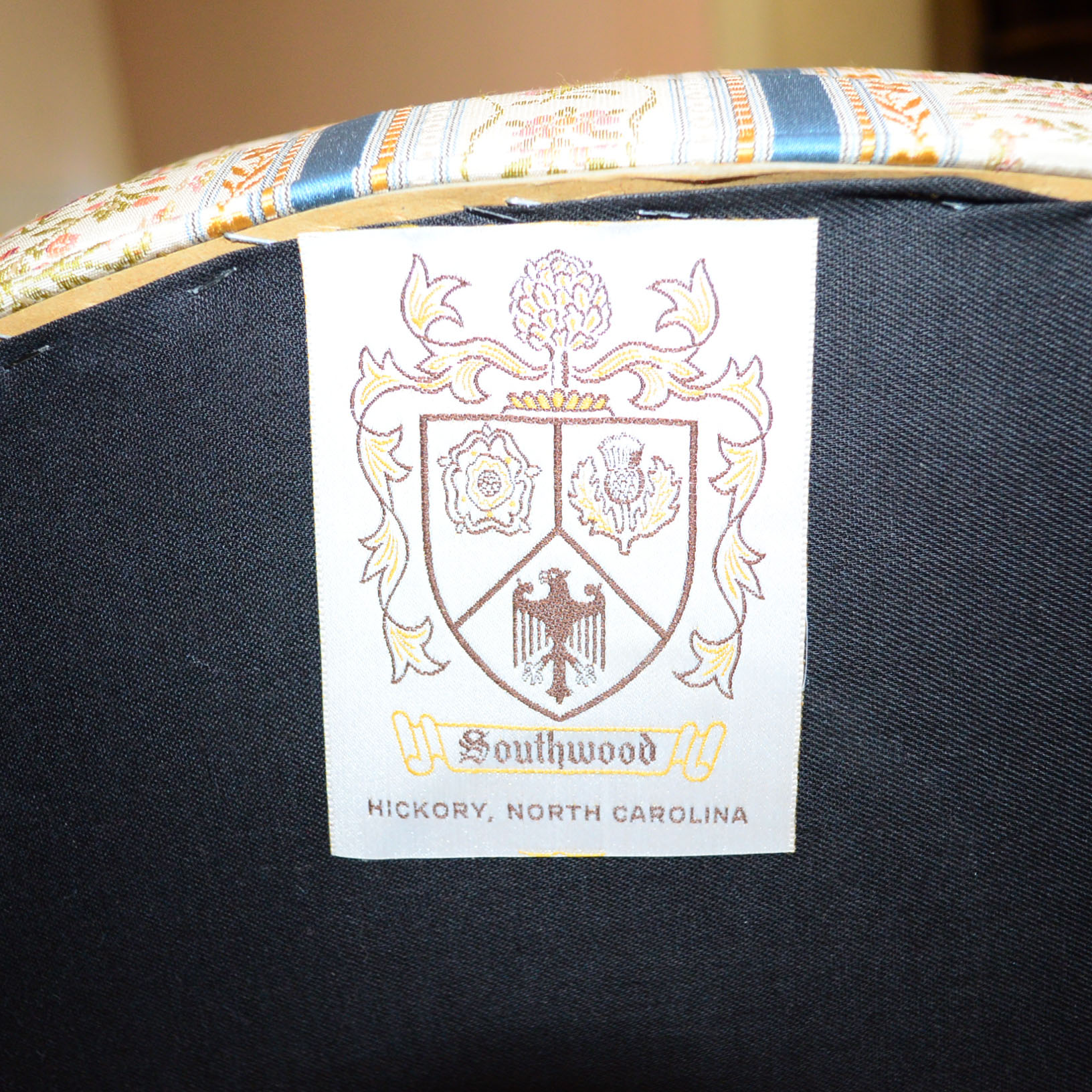 Southwood Furniture Chippendale Reproduction Wingback Chairs