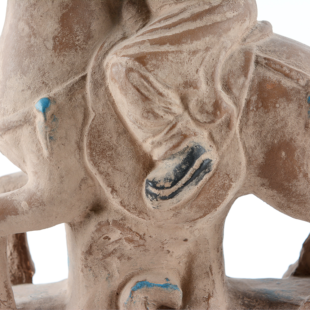 Chinese Inspired Plaster Bookends