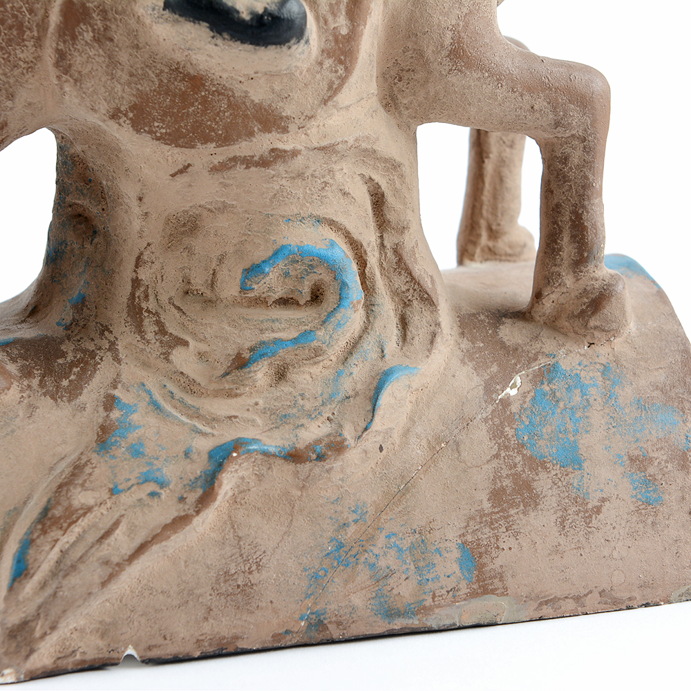 Chinese Inspired Plaster Bookends