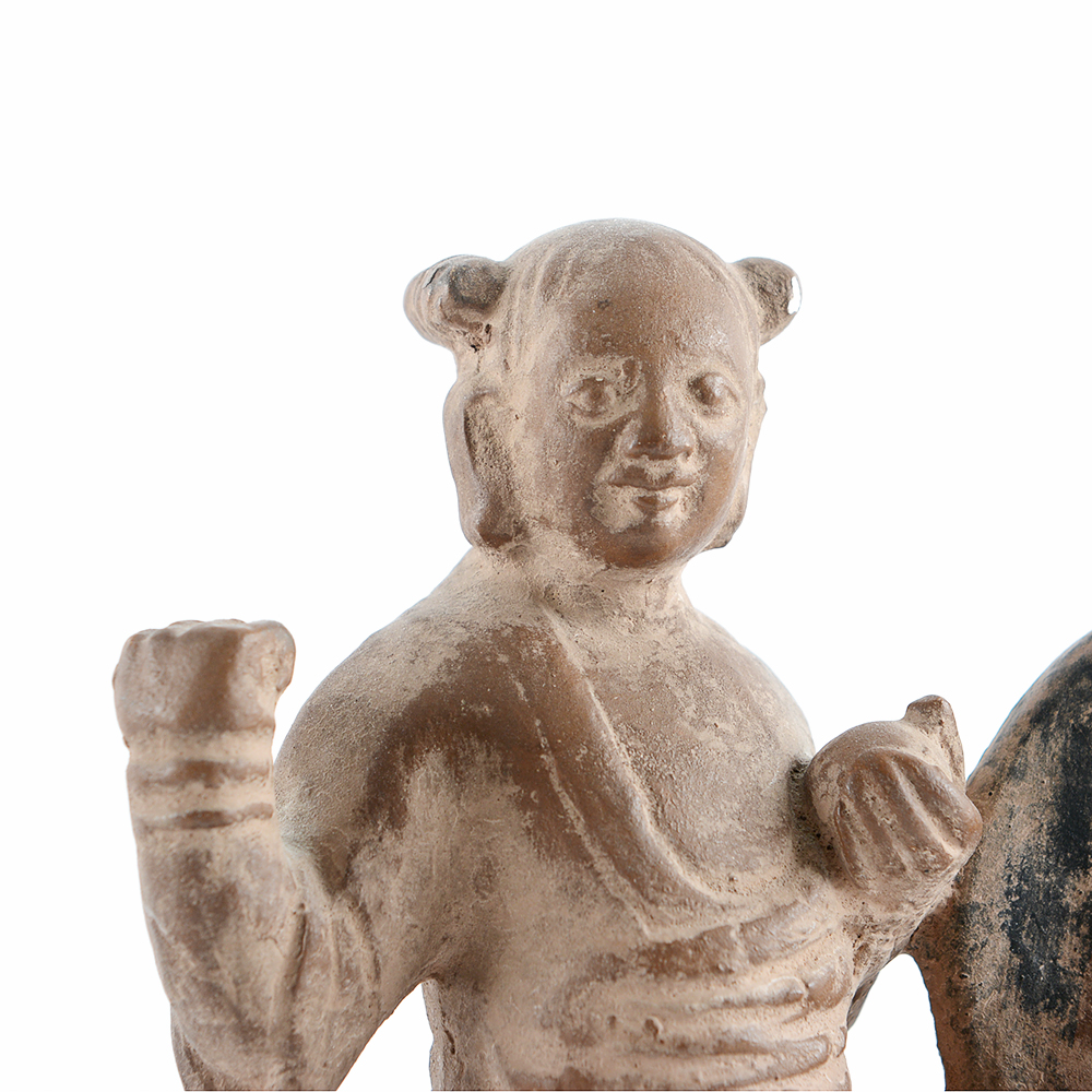 Chinese Inspired Plaster Bookends