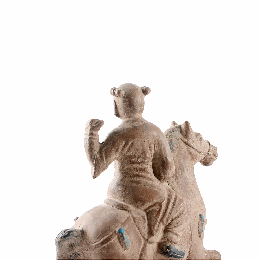 Chinese Inspired Plaster Bookends