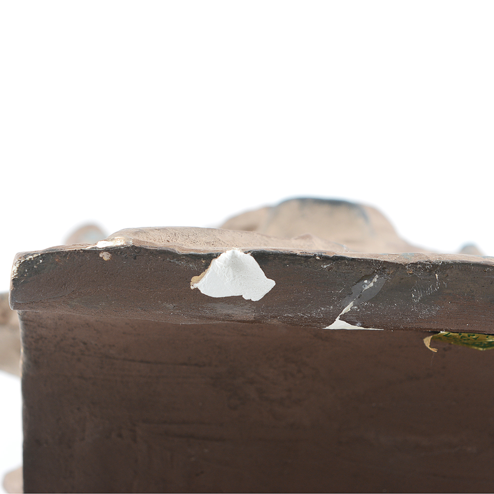 Chinese Inspired Plaster Bookends