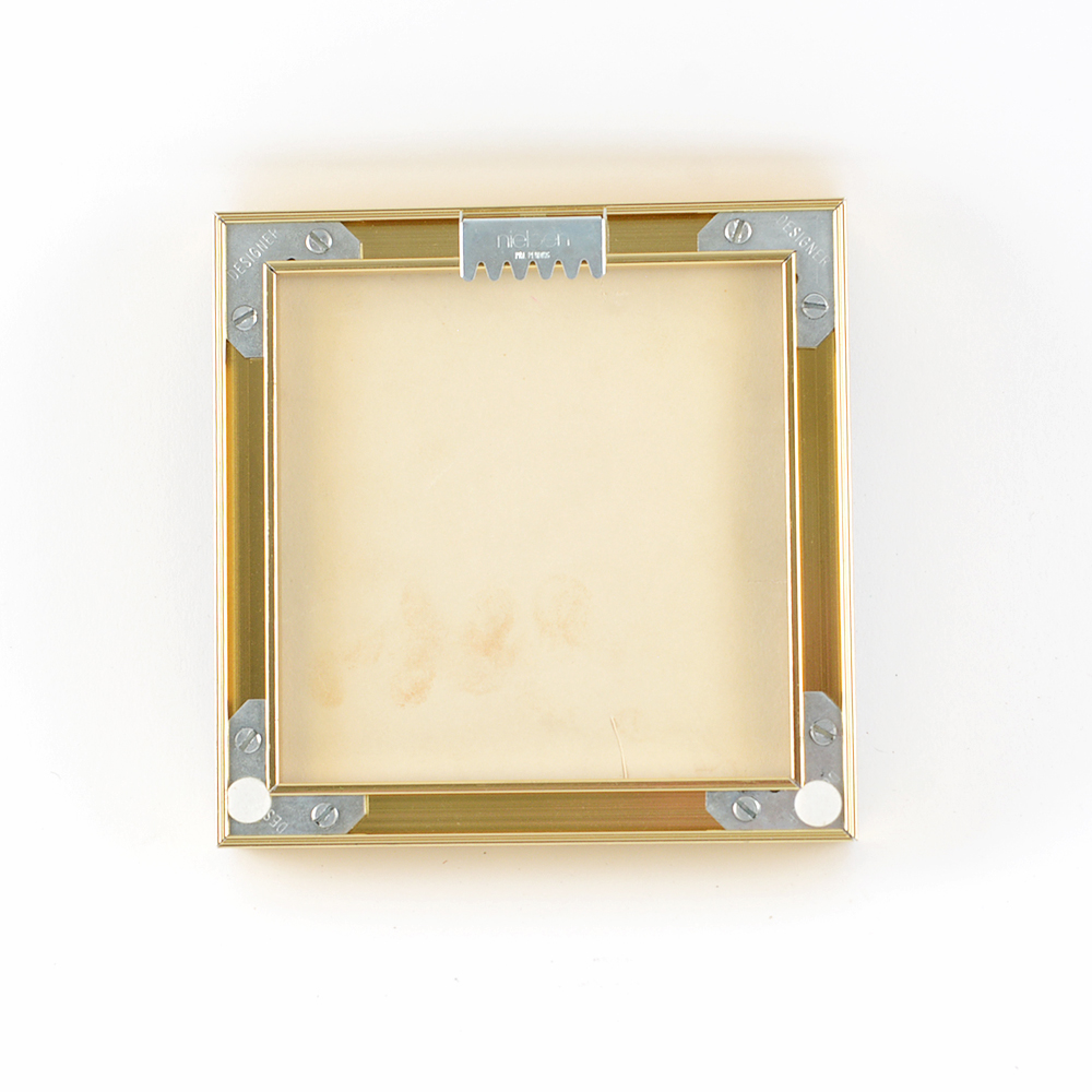 Framed Louisville, Kentucky Brass Medallion