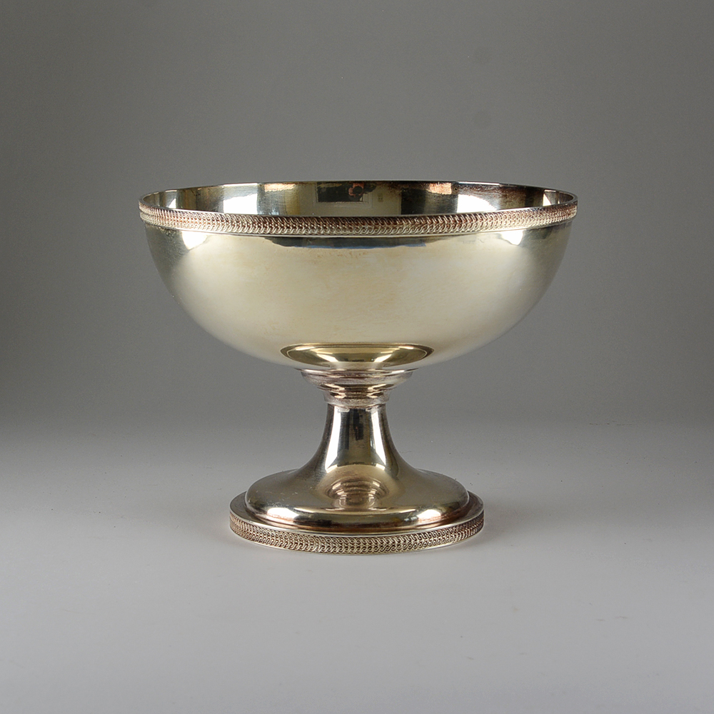 Tiffany & Co. Plated Silver Footed Bowl