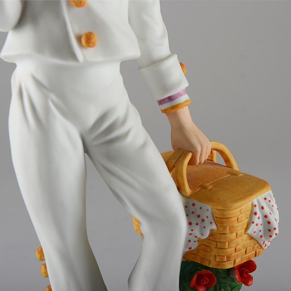 "Three Ring Picnic" Limited Edition Porcelain Clown Figurine by Ben Black