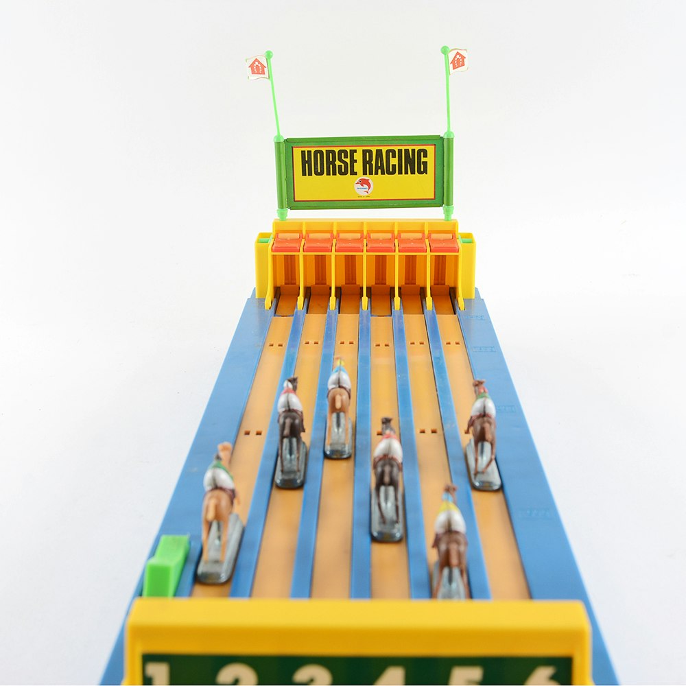 1970s Shinsei Battery Operated Horse Racing Game Everything But The House