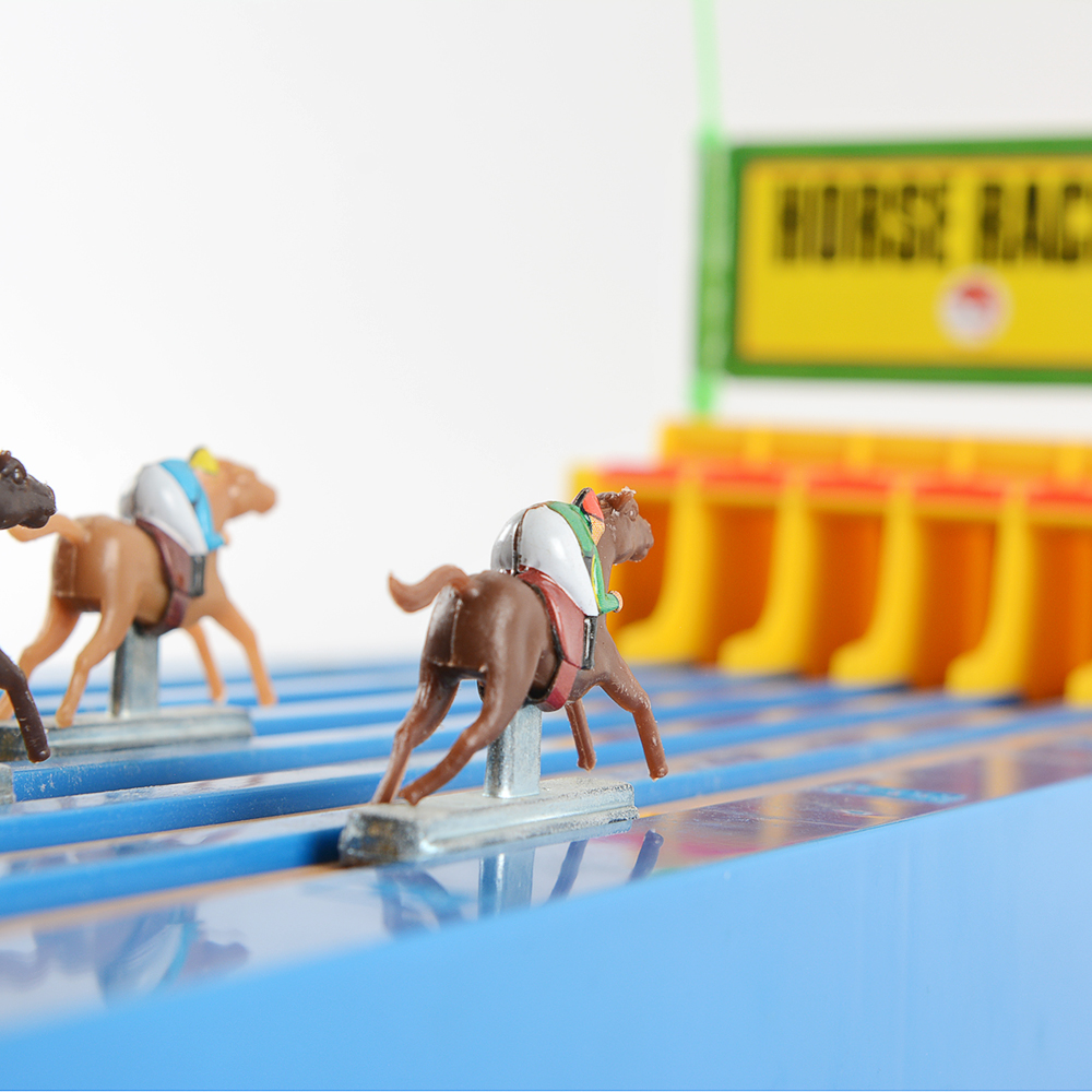 1970s Shinsei Battery Operated Horse Racing Game