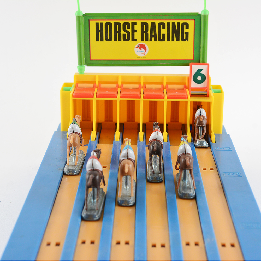 1970s Shinsei Battery Operated Horse Racing Game