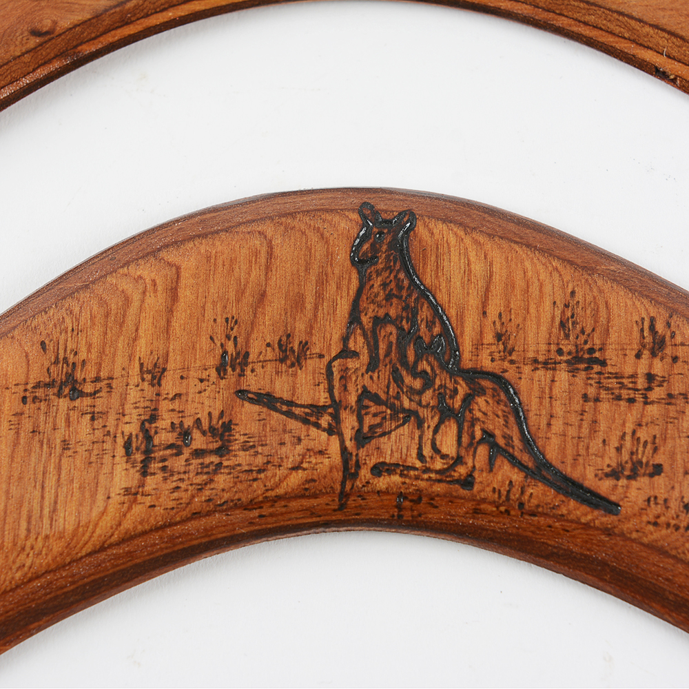 Vintage 1979 Hand-Crafted Boomerangs by John Atkinson