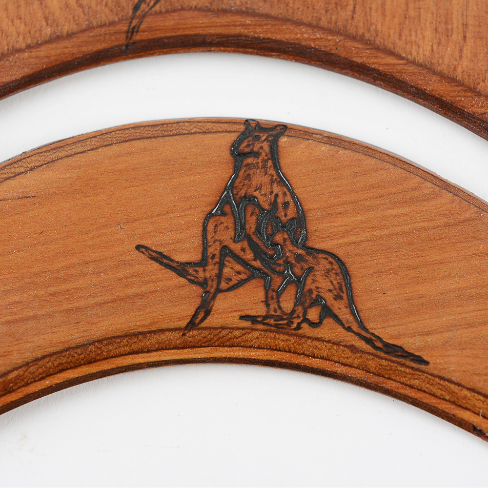 Vintage 1979 Hand-Crafted Boomerangs by John Atkinson