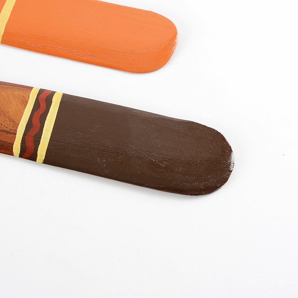 Vintage 1979 Hand-Crafted Boomerangs by John Atkinson