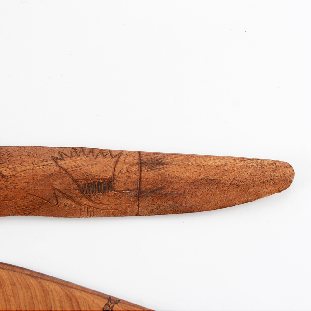 Vintage 1979 Hand-Crafted Boomerangs by John Atkinson