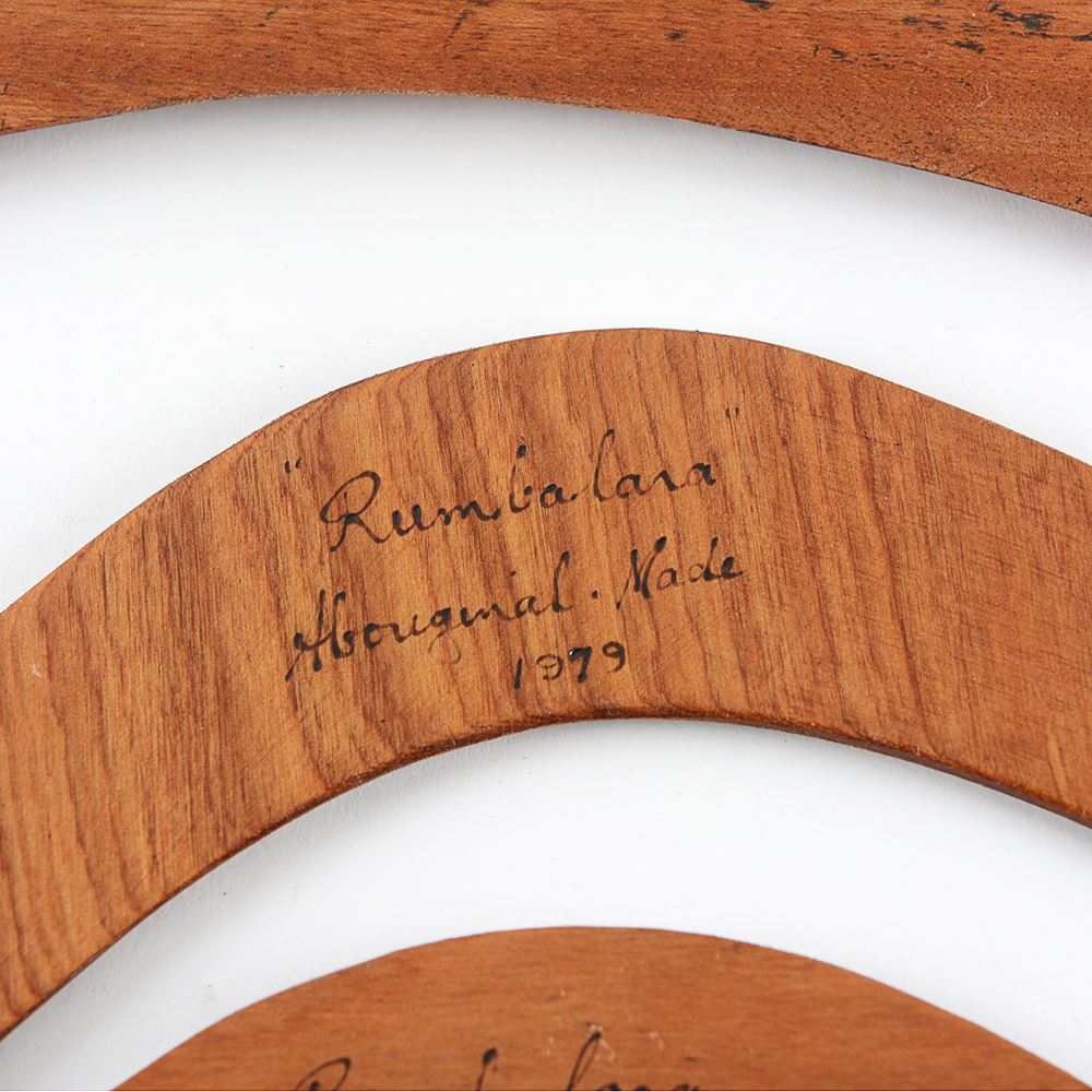 Vintage 1979 Hand-Crafted Boomerangs by John Atkinson