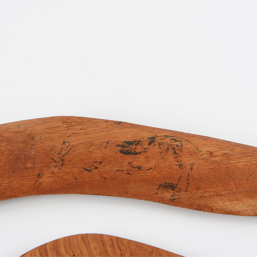 Vintage 1979 Hand-Crafted Boomerangs by John Atkinson