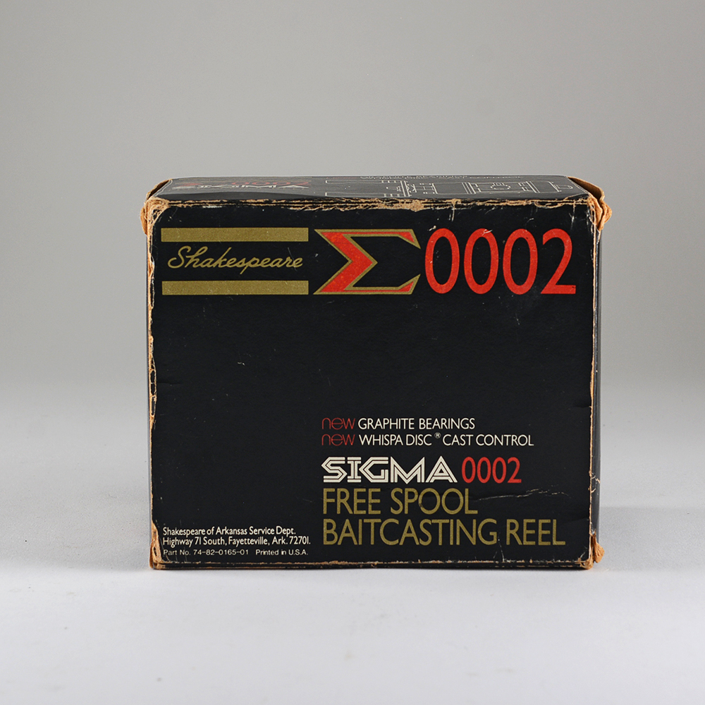 Vintage Shakespeare Sigma Free Spool Bait Casting Reel