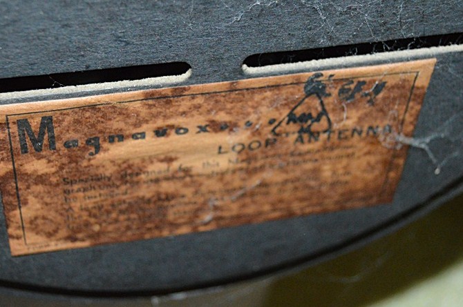 Retro Magnavox Cabinet Tube Radio with Turntable