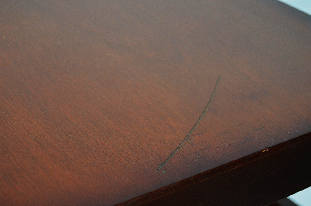 Mid Century Modern Mahogany Side Table