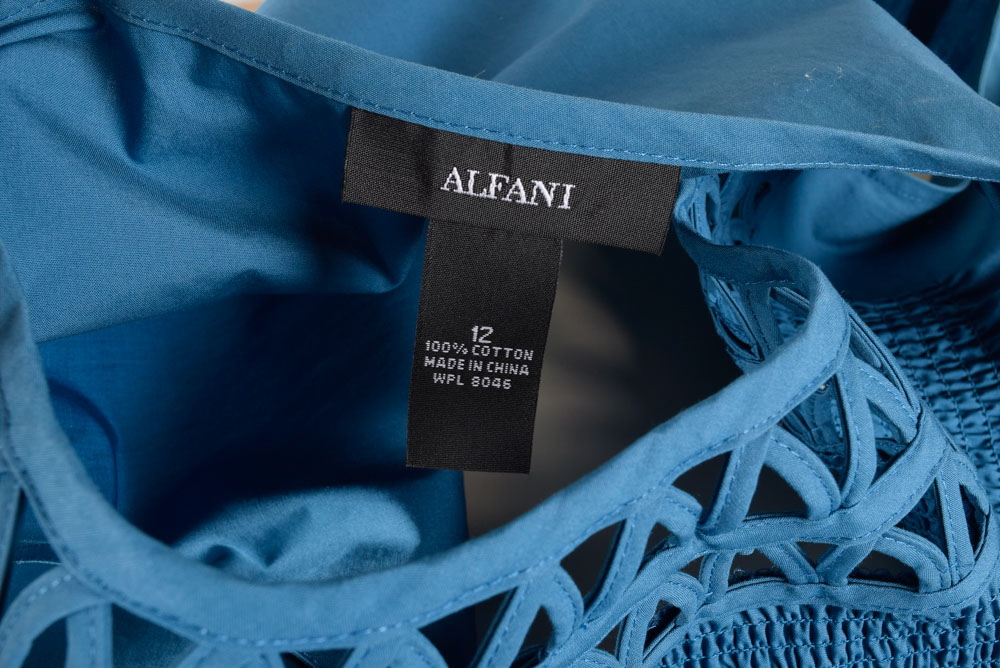 Large Collection of Women's Clothes Including Alfani, Cookie Johnson, Mondo, and Lucky Brand