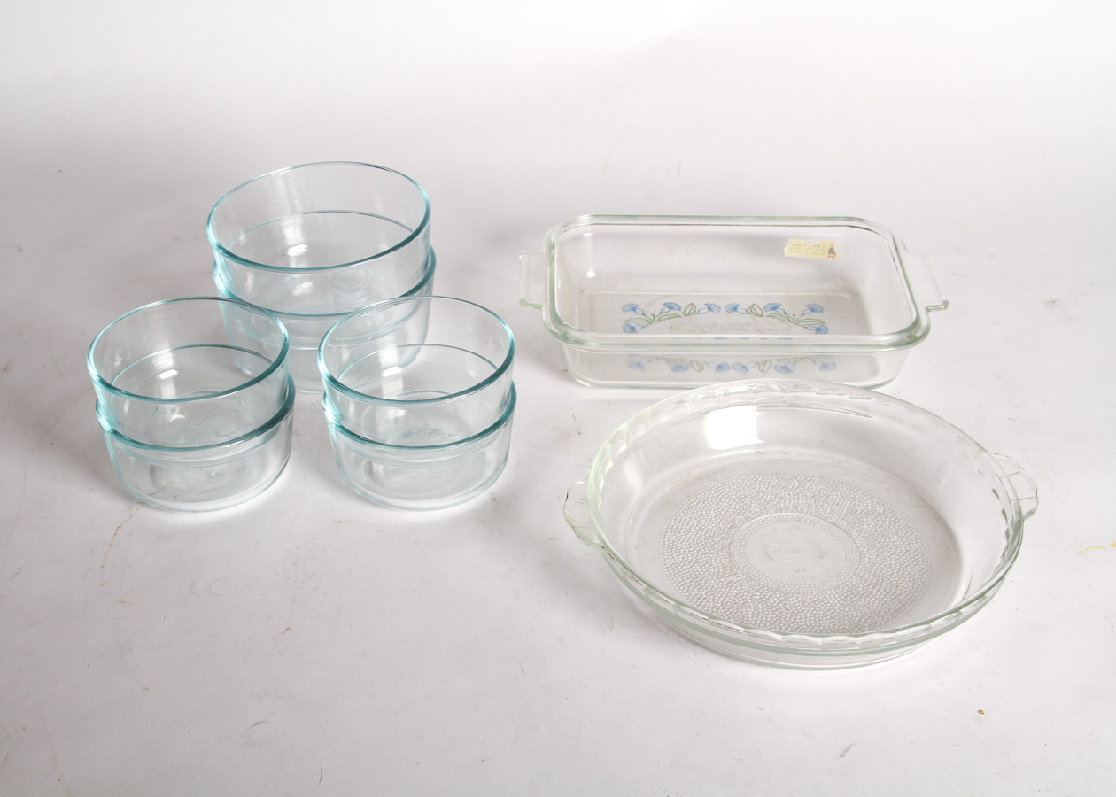 Collection of Glass Bakeware