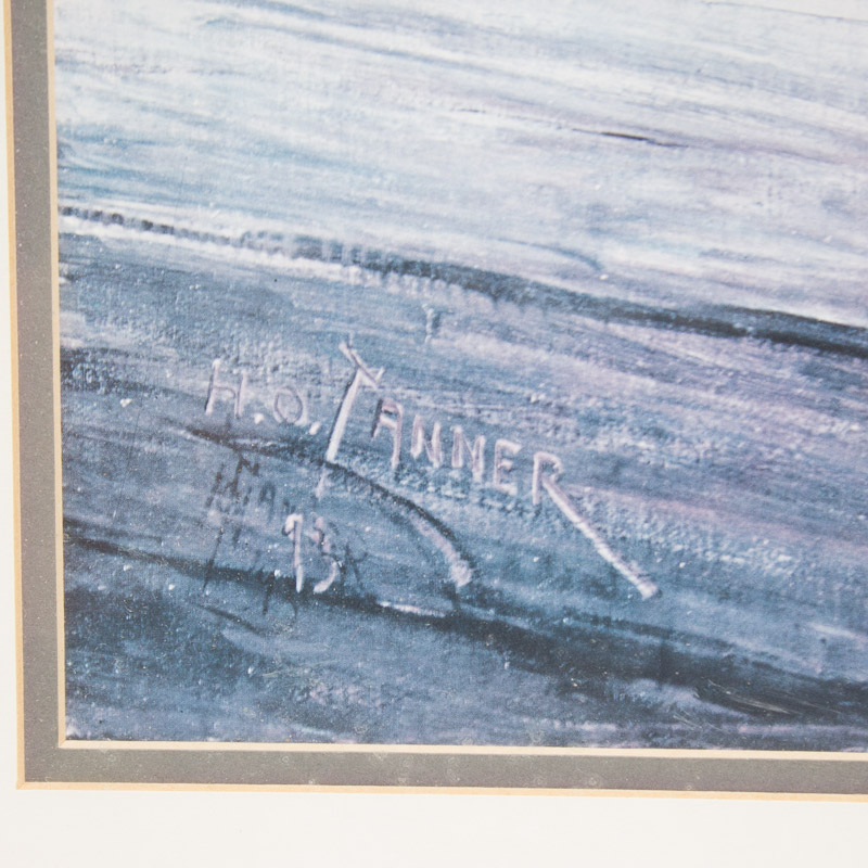 "The Banjo Lesson" Lithograph after Henry Ossawa Tanner