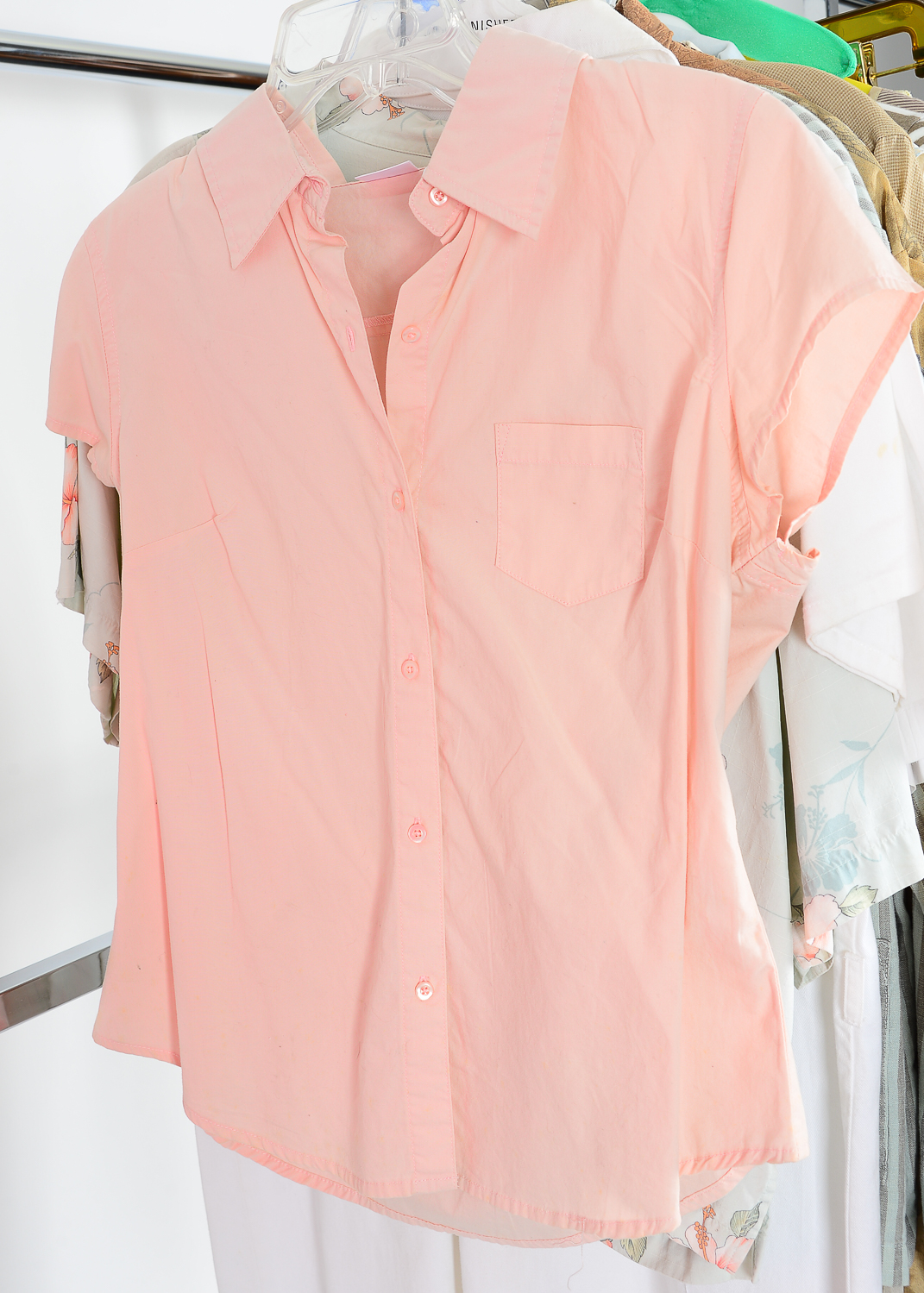 A Group of Women's Clothing Including a 100% Silk Blouse from Votre Nom