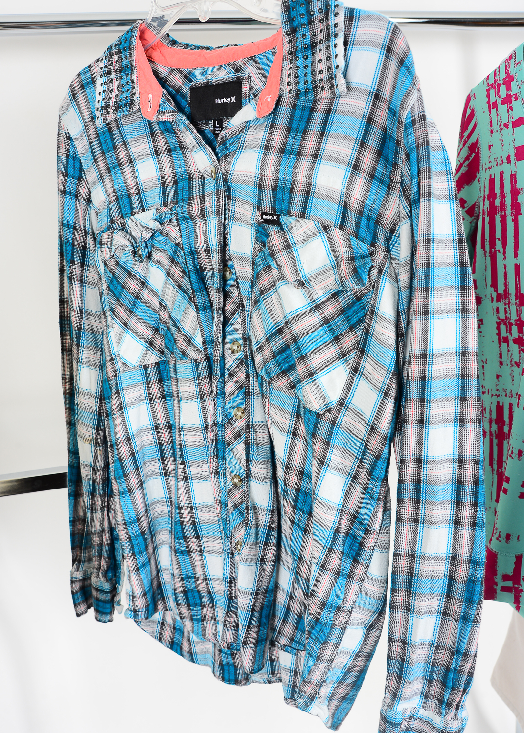 A Group of Women's Clothing Including a 100% Silk Blouse from Votre Nom