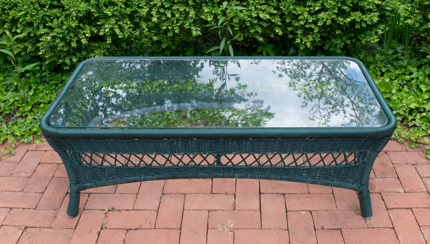 Outdoor Resin Wicker Coffee Table